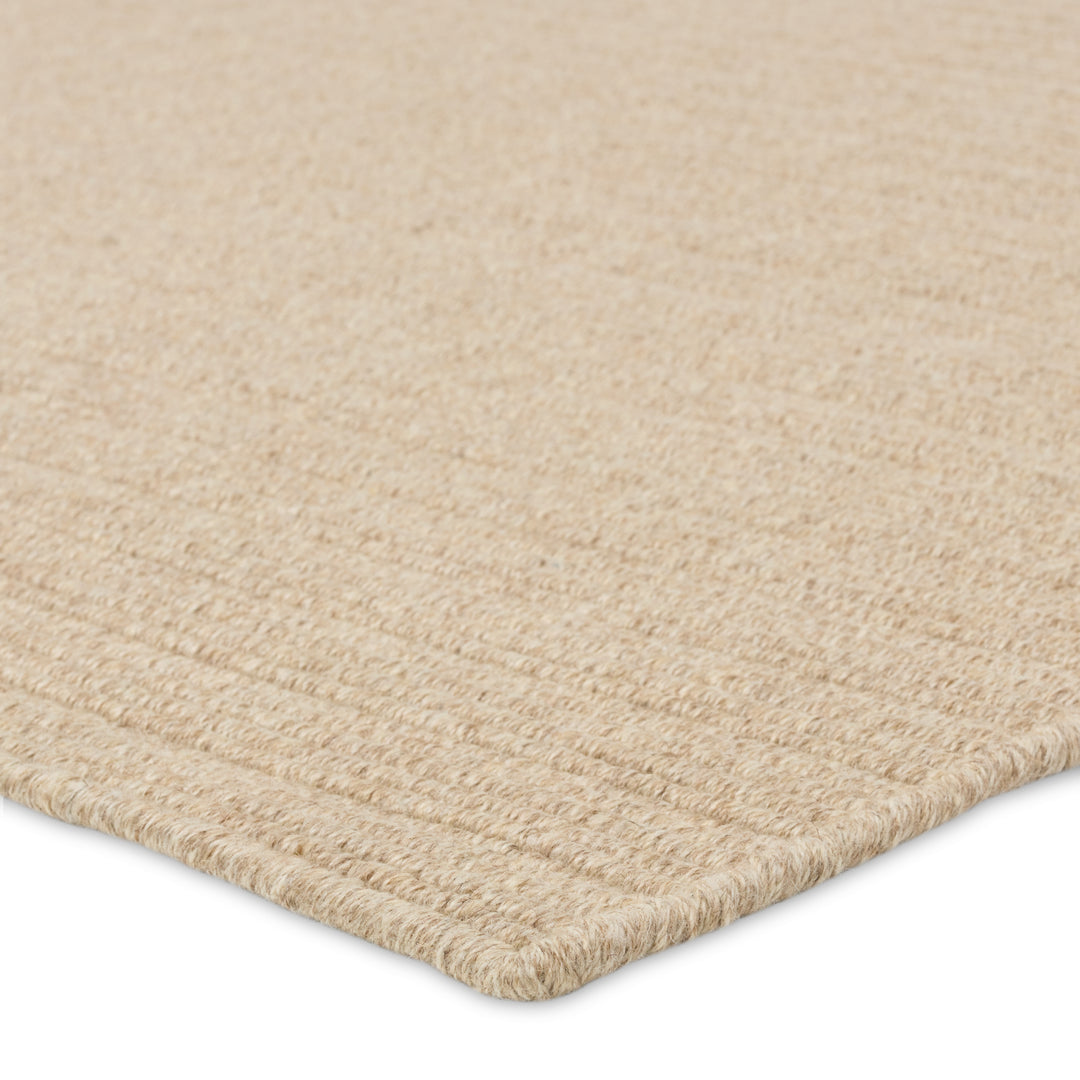 Jaipur Living Venue Handmade Solid Tan Area Rug (9'X12' Rectangle)