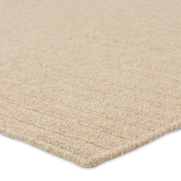 Jaipur Living Venue Handmade Solid Tan Area Rug (8'X10' Rectangle)