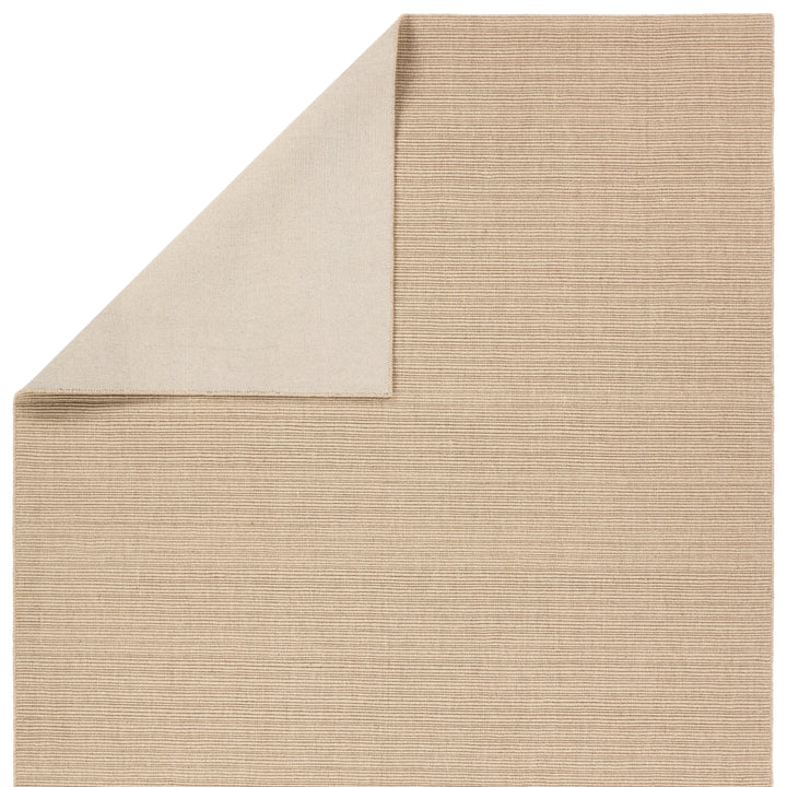 Jaipur Living Venue Handmade Solid Tan Area Rug (9'X12' Rectangle)