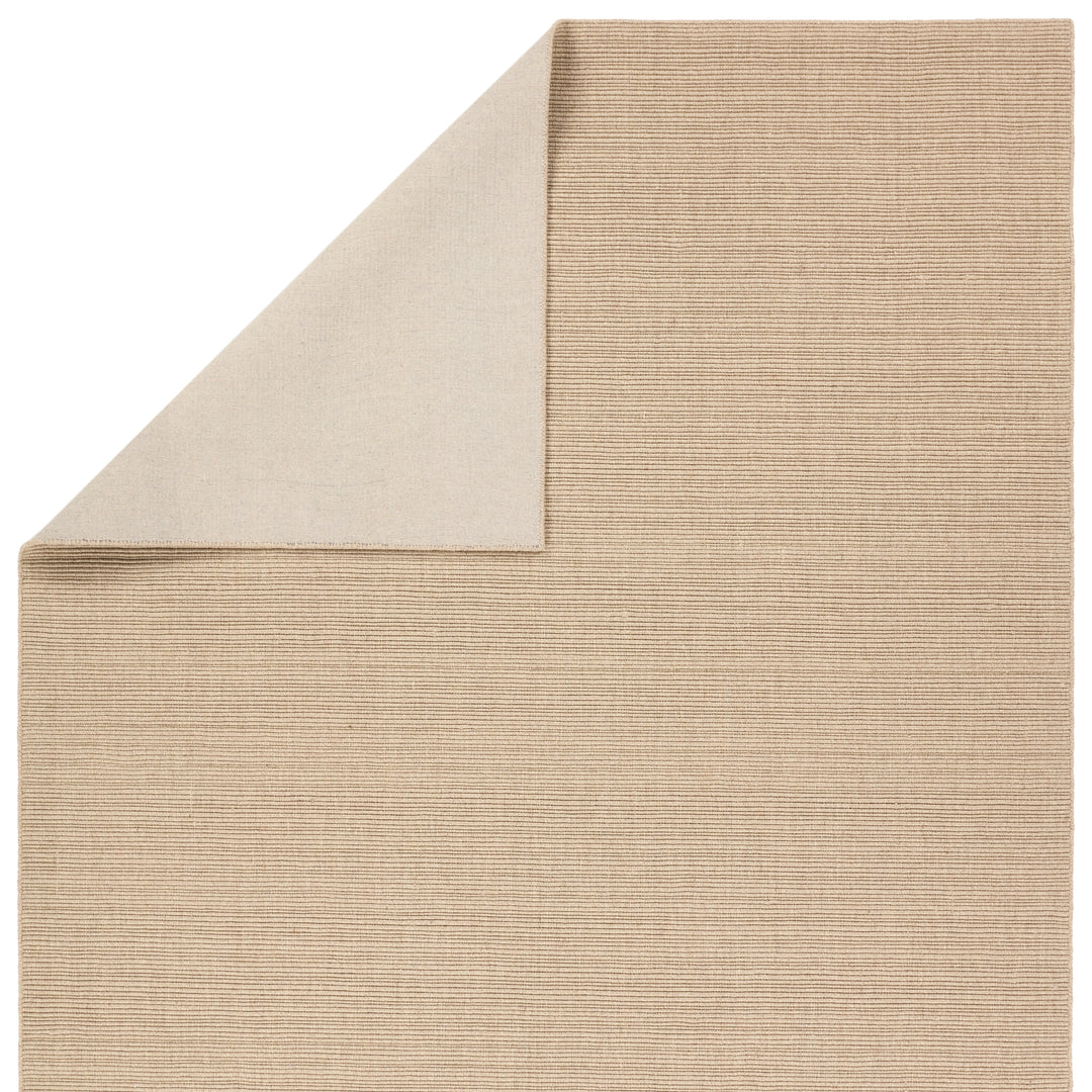 Jaipur Living Venue Handmade Solid Tan Area Rug (8'X10' Rectangle)