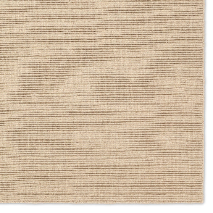 Jaipur Living Venue Handmade Solid Tan Area Rug (9'X12' Rectangle)