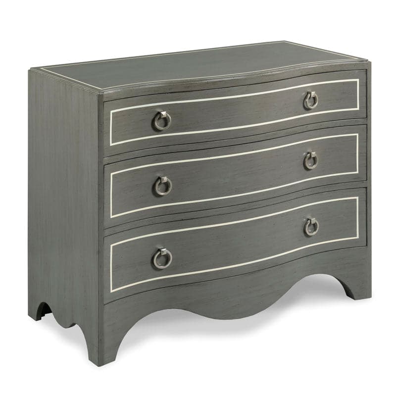 Woodbridge Furniture Claire Serpentine Chest - Thumbnail 3