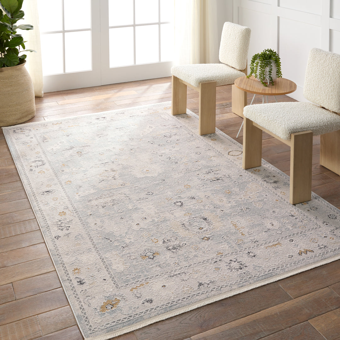 Jaipur Living Ariene Oriental Gray/Cream Area Rug (3'11"X5'11")