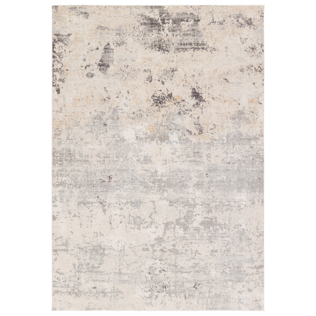 Jaipur Living Verrine Abstract Gray/Cream Area Rug (5'3"X7'6")