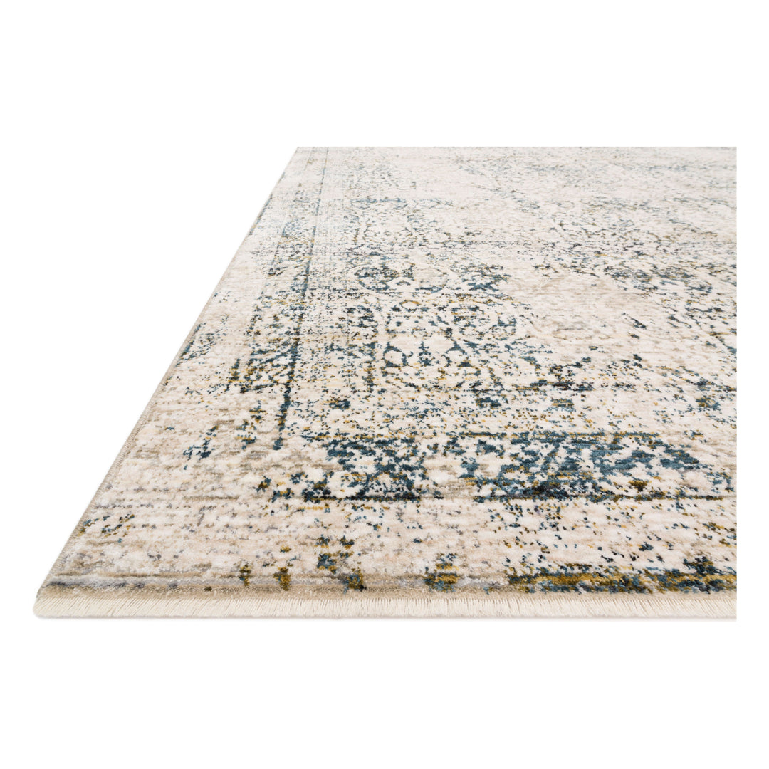 Loloi Theia Natural / Ocean 9'-5" x 12'-10" Area Rug