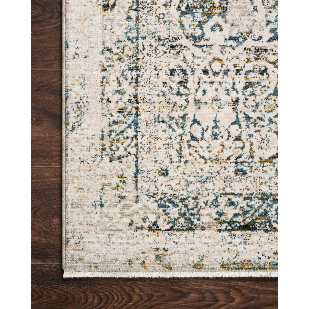 Loloi Theia Natural / Ocean 2'-10" x 10' Runner Rug