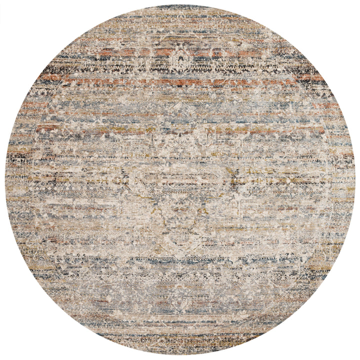 Loloi Theia Taupe / Multi 2'-10" x 8' Runner Rug