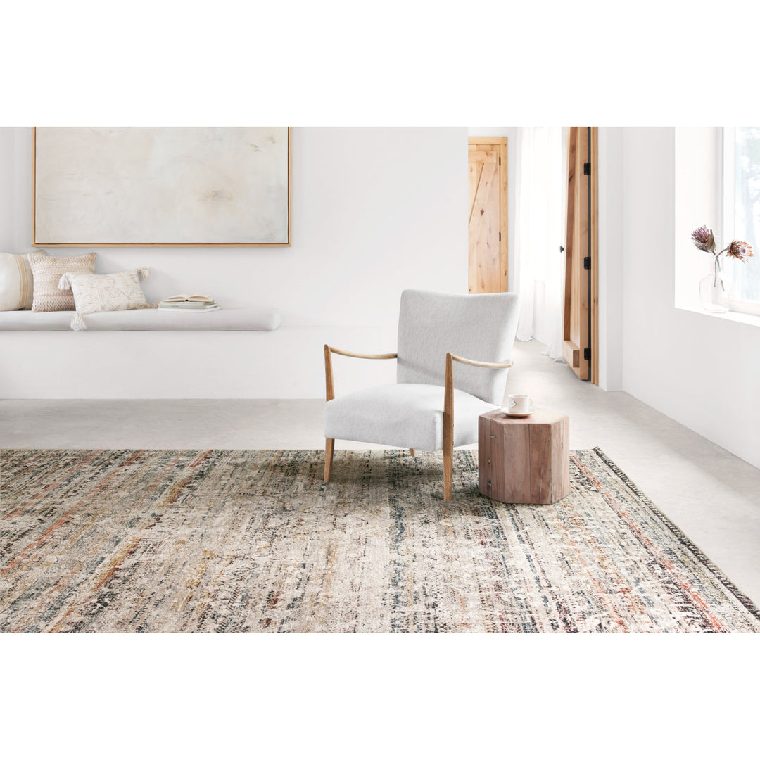 Loloi Theia Taupe / Multi 6'-7" x 9'-6" Area Rug