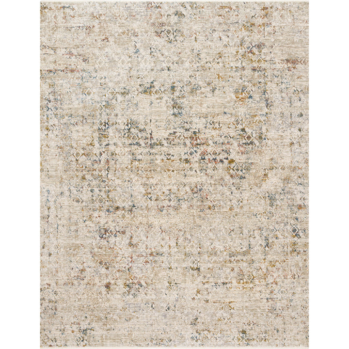 Loloi Theia Multi / Natural 5'-0" x 8'-0" Area Rug