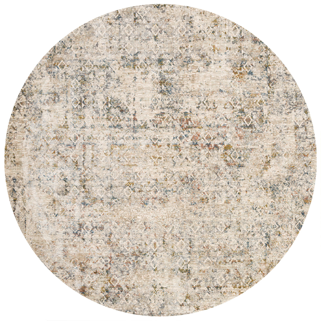 Loloi Theia Multi / Natural 5'-0" x 8'-0" Area Rug