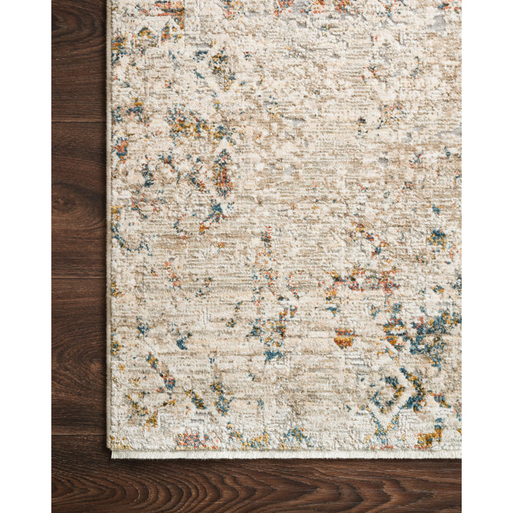 Loloi Theia Multi / Natural 6'-7" x 9'-6" Area Rug