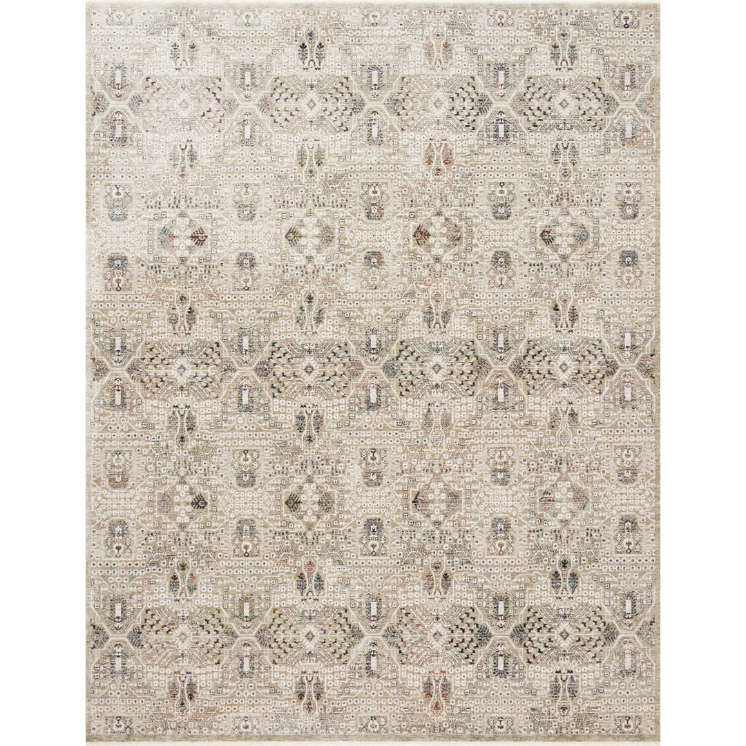 Loloi Theia Granite / Ivory 3'-7" x 5'-2" Accent Rug