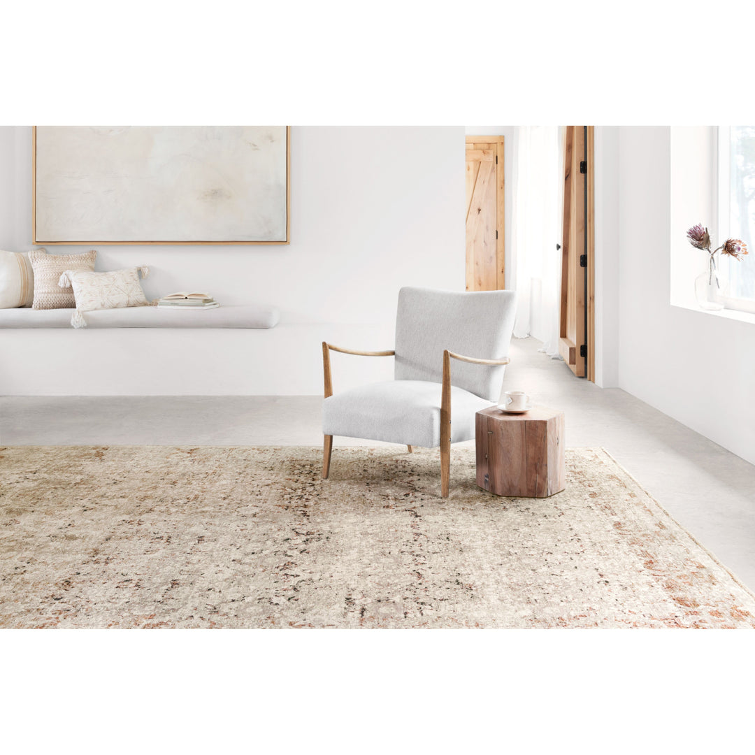 Loloi Theia Natural / Rust 2' x 3'-7" Accent Rug