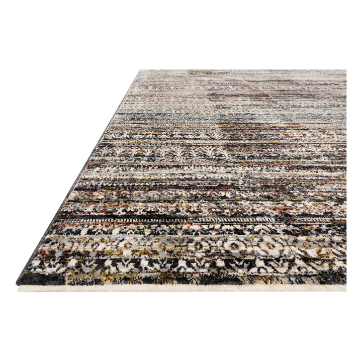 Loloi Theia Grey / Multi 3'-7" x 5'-2" Accent Rug