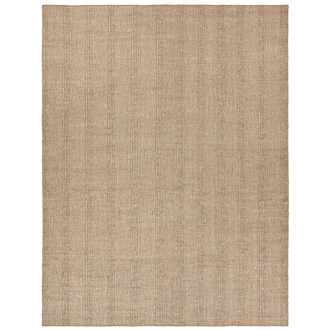 Jaipur Living Almaz Handmade Striped Tan Area Rug (9'X12' Rectangle)