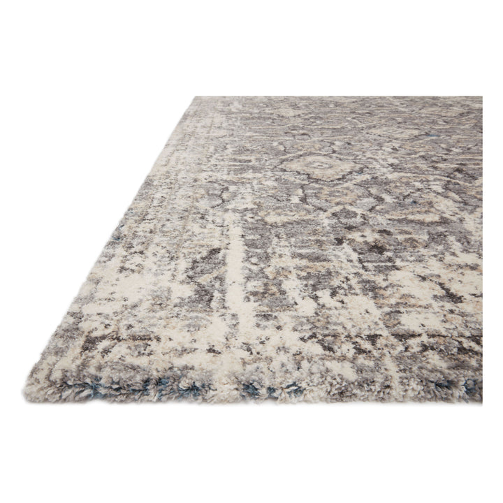 Loloi Theory Natural / Grey 2'-7" x 10'-10" Runner Rug