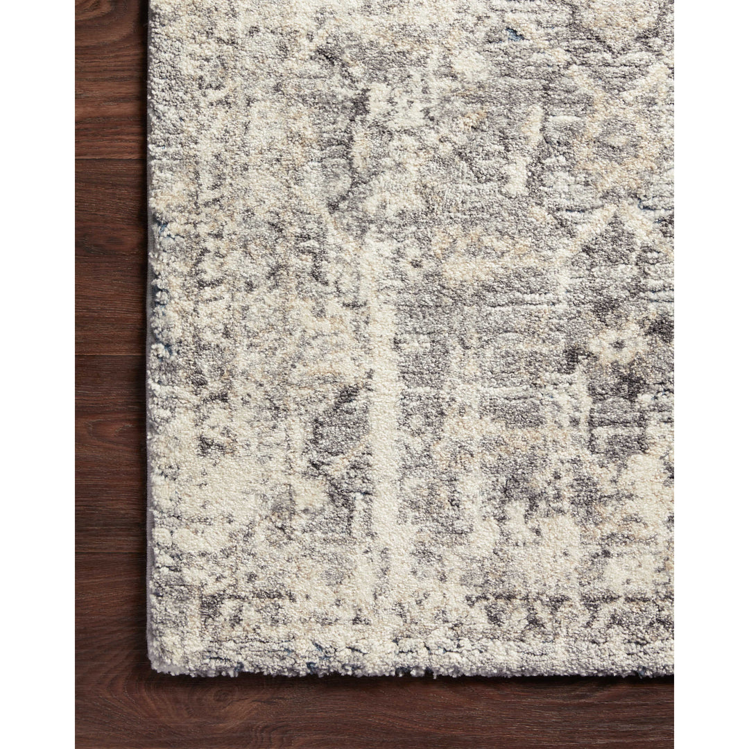 Loloi Theory Natural / Grey 2'-7" x 10'-10" Runner Rug