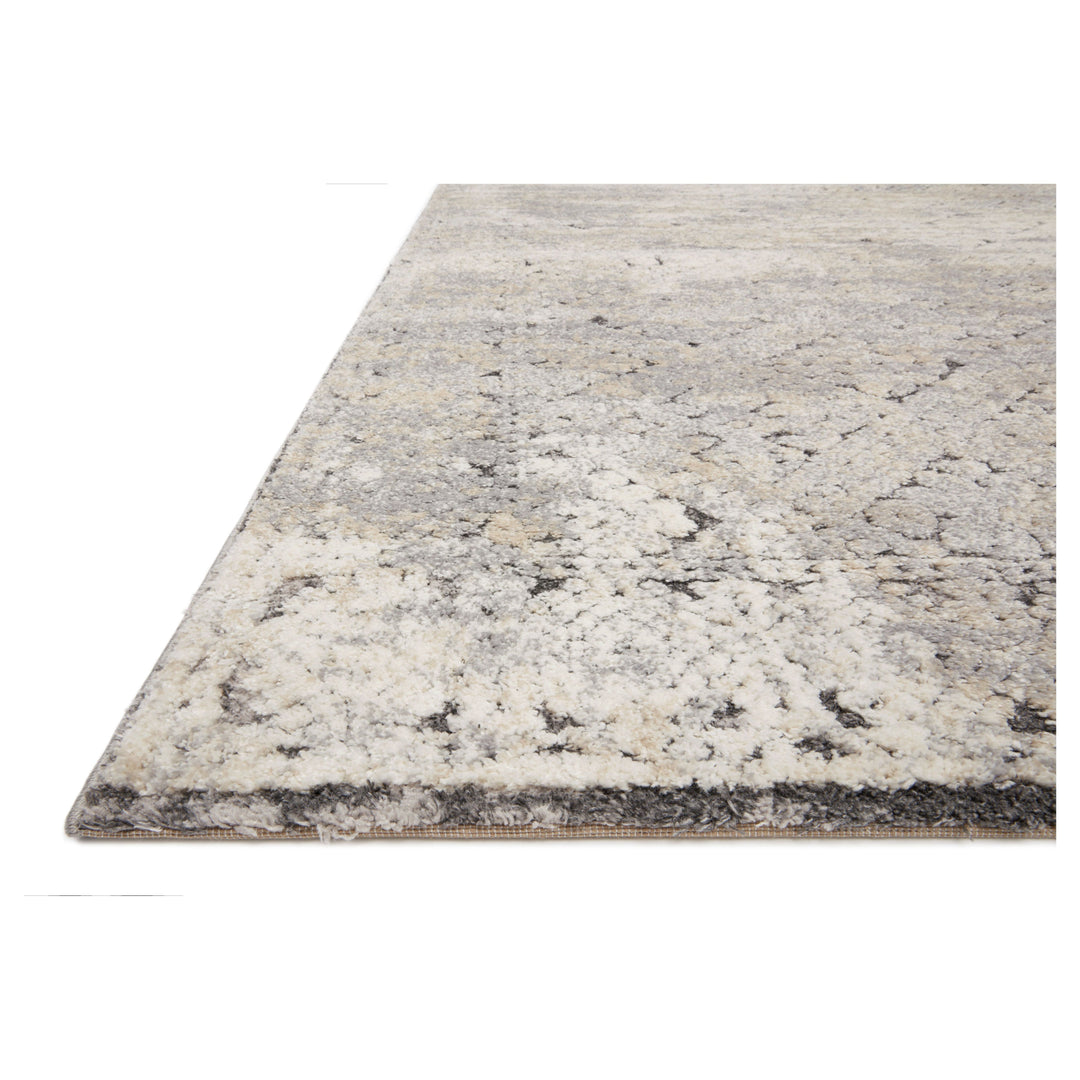 Loloi Theory Grey / Sand 2'-7" x 4' Accent Rug