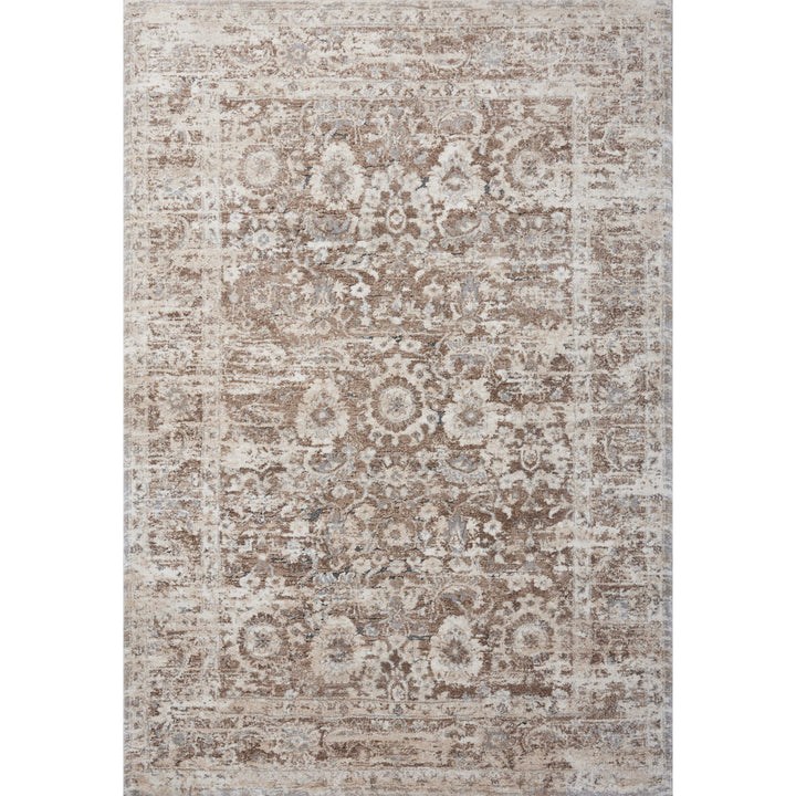 Loloi Theory Mocha / Natural 2'-7" x 7'-8" Runner Rug