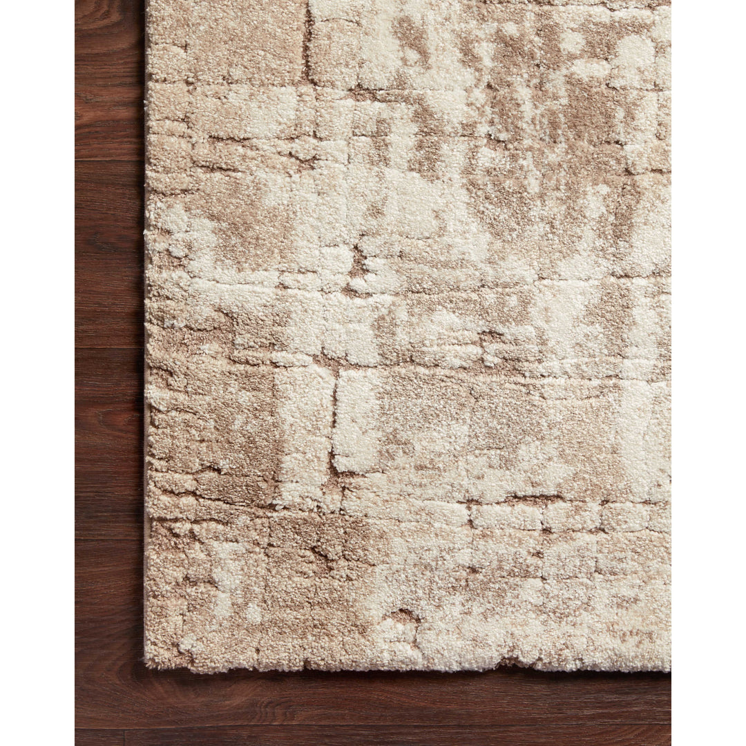 Loloi Theory Beige / Taupe 3'-7" x 5'-7" Accent Rug