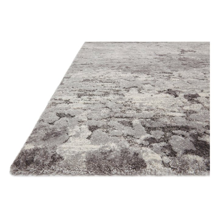 Loloi Theory Charcoal / Grey 18" x 18" Sample Rug