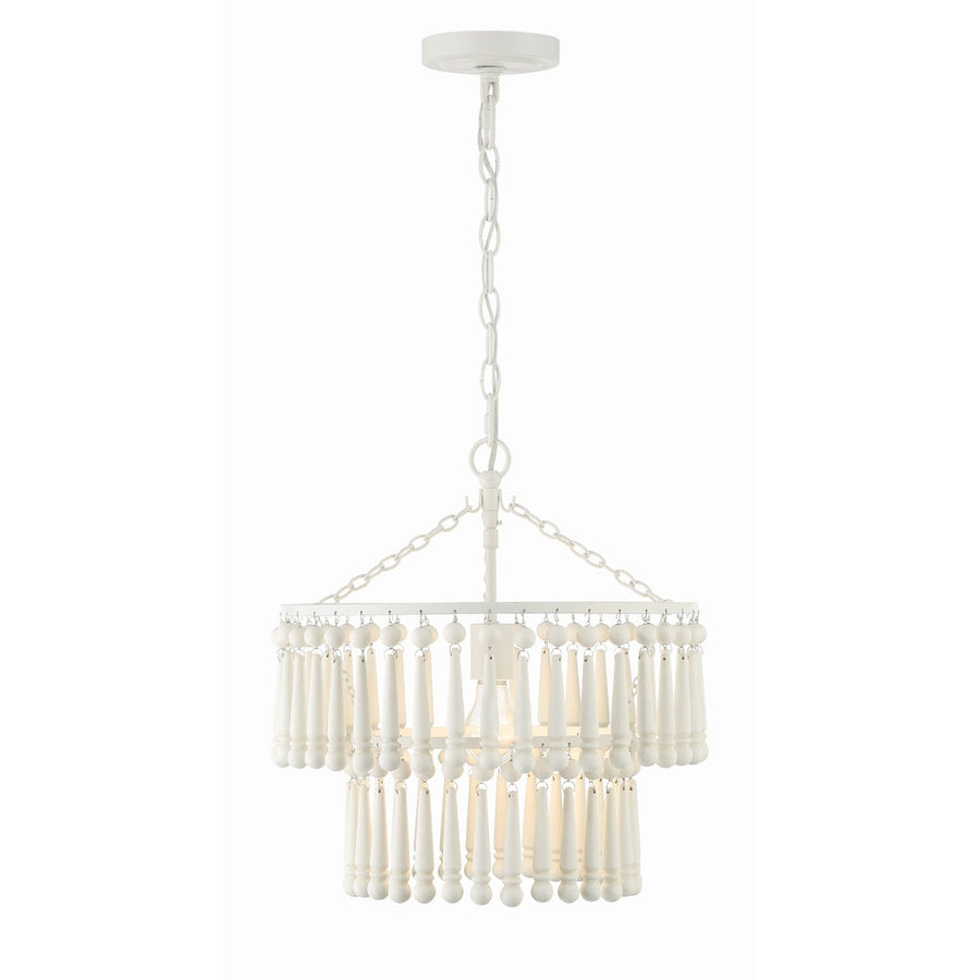 Tiana 1 Light Pendant-Crystorama Lighting Company-CRYSTO-TIA-7100-MT-Pendants-1-France and Son