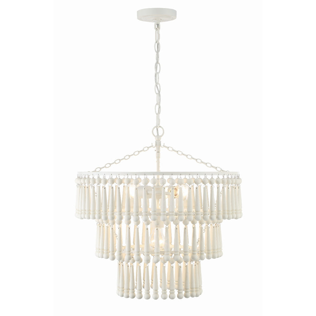 Tiana 3 Light Pendant-Crystorama Lighting Company-CRYSTO-TIA-7103-MT-Pendants-1-France and Son