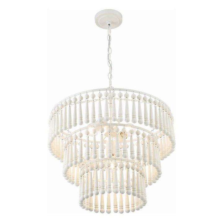 Tiana 3 Light Pendant-Crystorama Lighting Company-CRYSTO-TIA-7103-MT-Pendants-3-France and Son