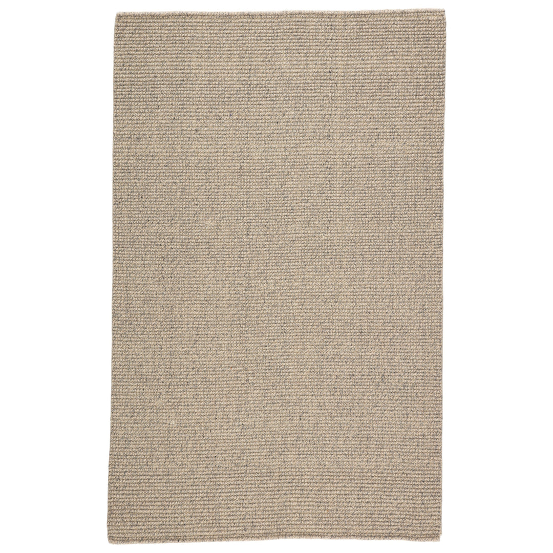 Jaipur Living Chael Natural Solid Gray/ Beige Area Rug (8'X10')