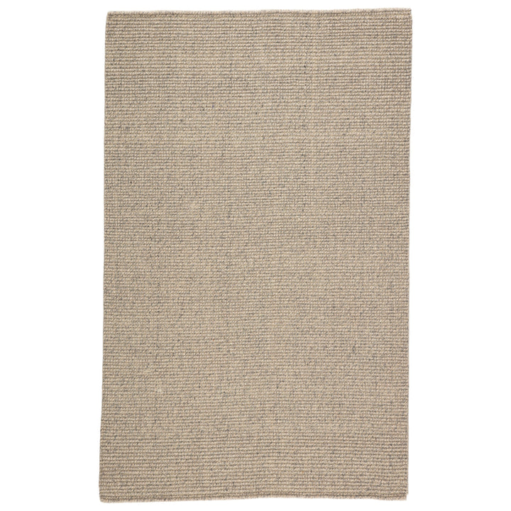 Jaipur Living Chael Natural Solid Gray/ Beige Area Rug (8'X10')