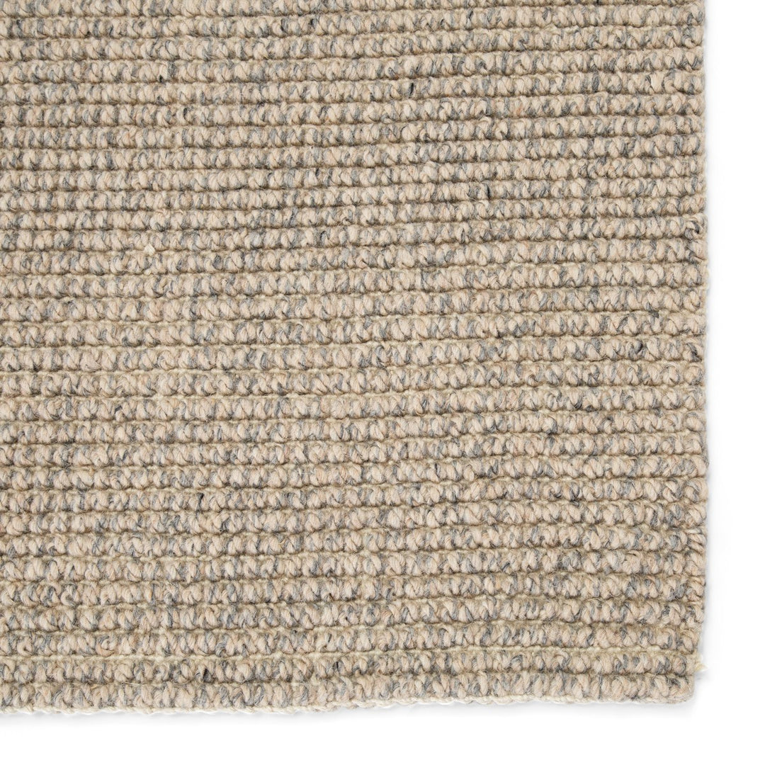 Jaipur Living Chael Natural Solid Gray/ Beige Area Rug (8'X10')