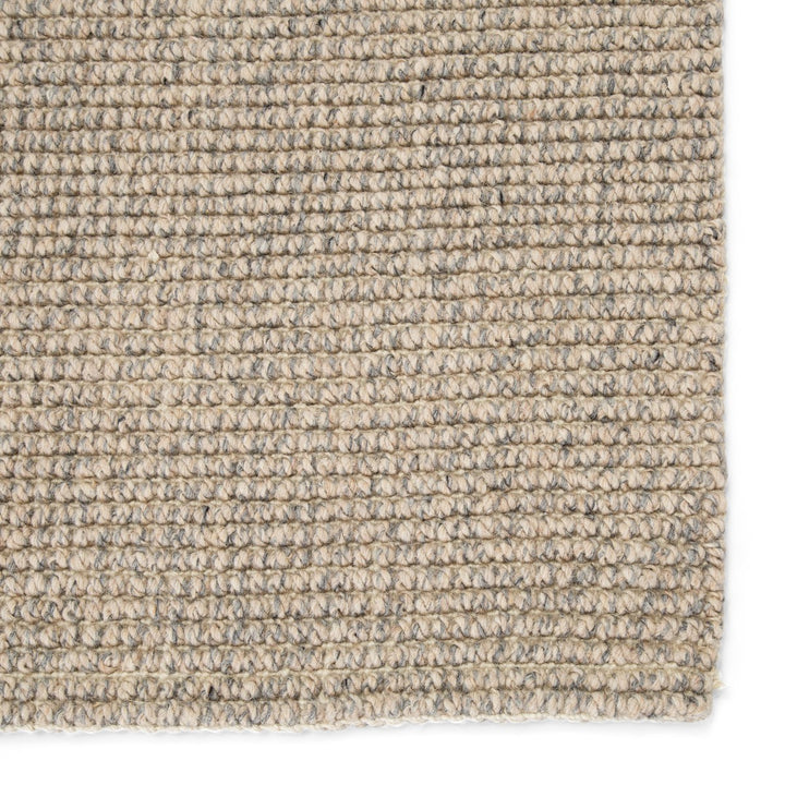 Jaipur Living Chael Natural Solid Gray/ Beige Area Rug (9'X12')