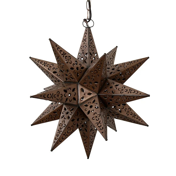 Tin Punched Tin Star