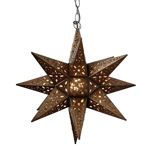 Tin Punched Tin Star