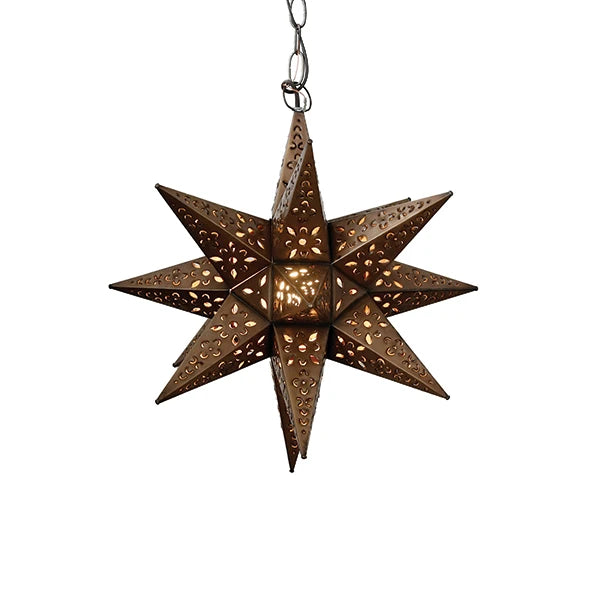 Tin Punched Tin Star