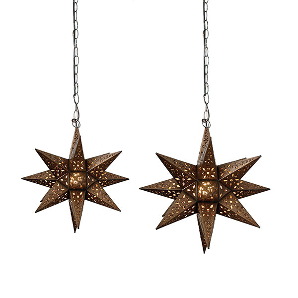 Tin Punched Tin Star