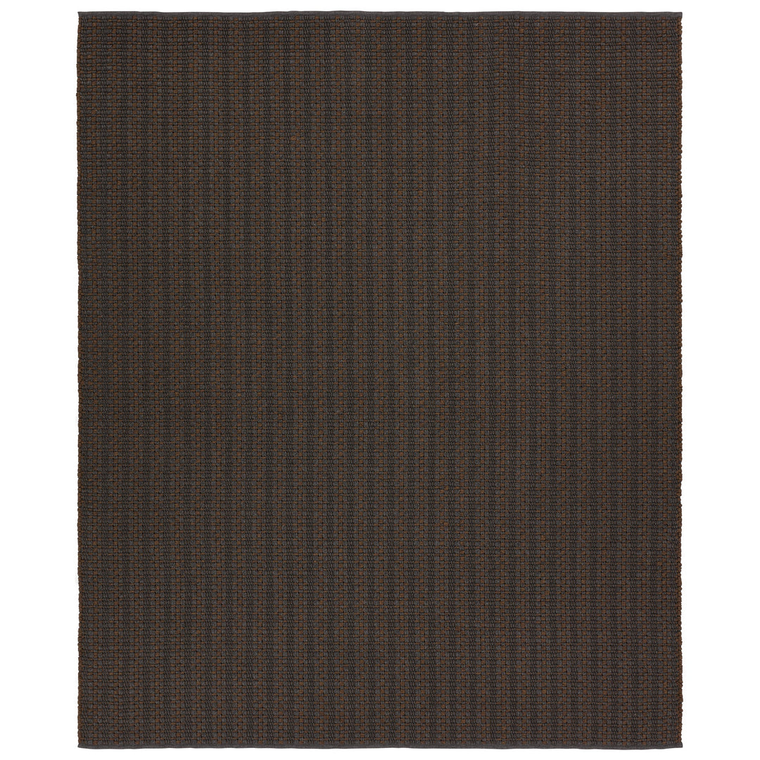 Jaipur Living Elmas Handmade Indoor/Outdoor Striped Gray/Brown Runner Rug (3'X8')