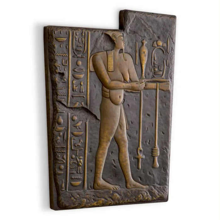 Wall Object Sebennytos bronze finish