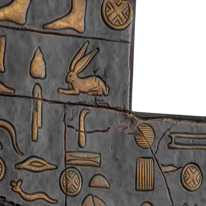 Wall Object Akhtihotep bronze finish