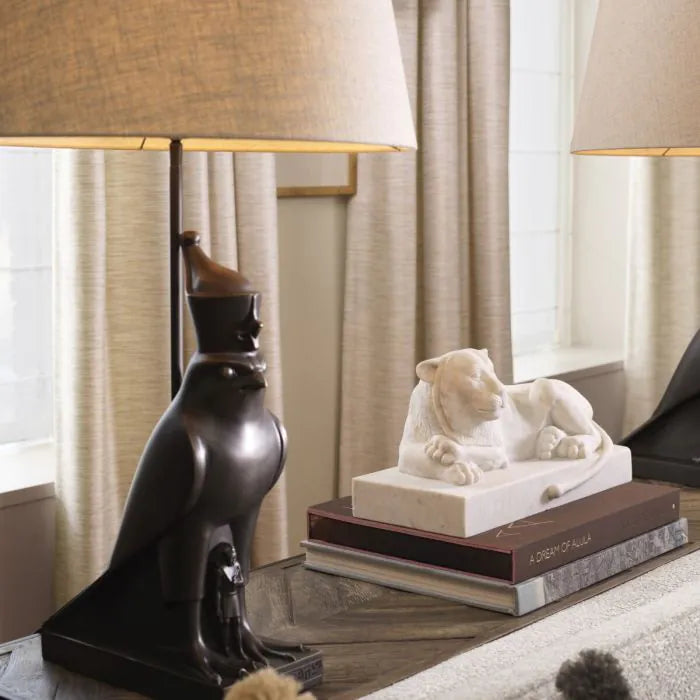Object Reclining Lion marble