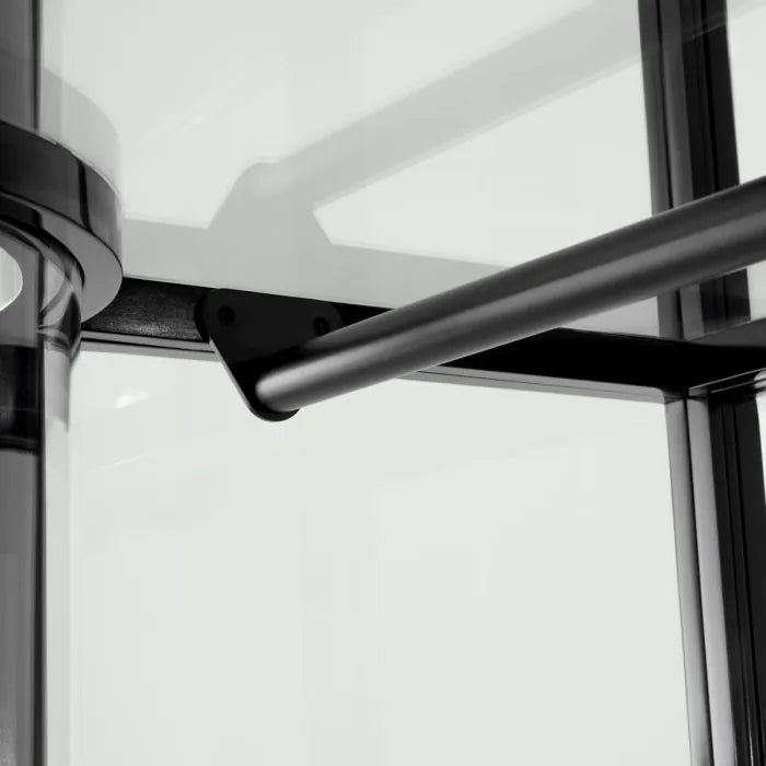 Cabinet Gala waxed black finish