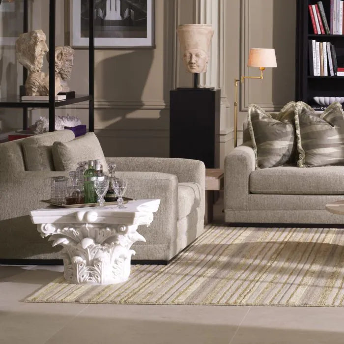 Coffee Table Acanthus white marble