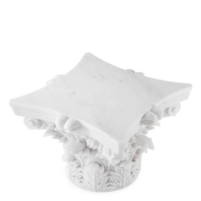 Coffee Table Acanthus white marble