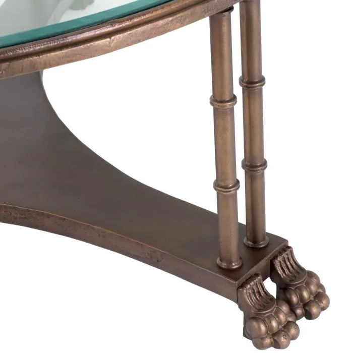 Coffee Table Lioness bronze finish