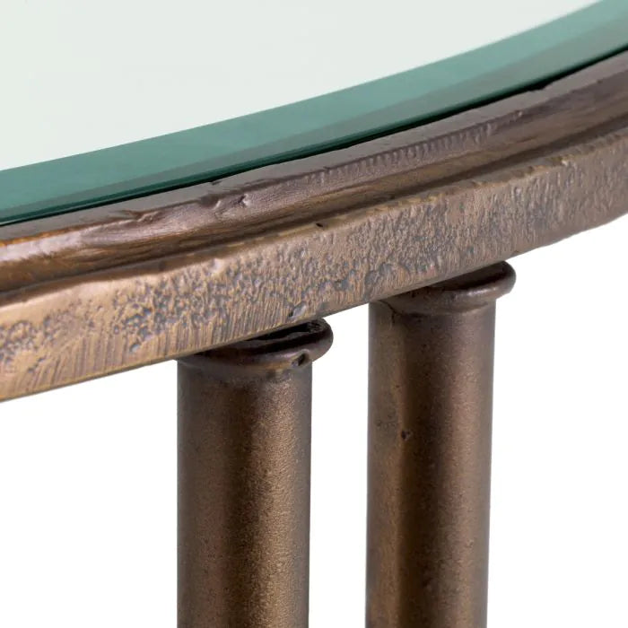 Coffee Table Lioness bronze finish
