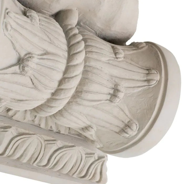 Wall Object Acanthus Scroll antique look finish