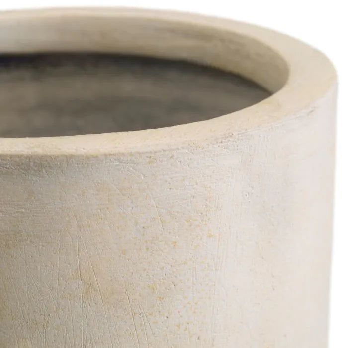 Vase Moon Jar sandstone finish S