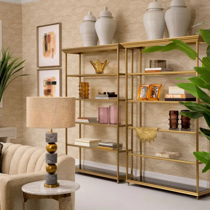 Cabinet Watson brushed brass finish