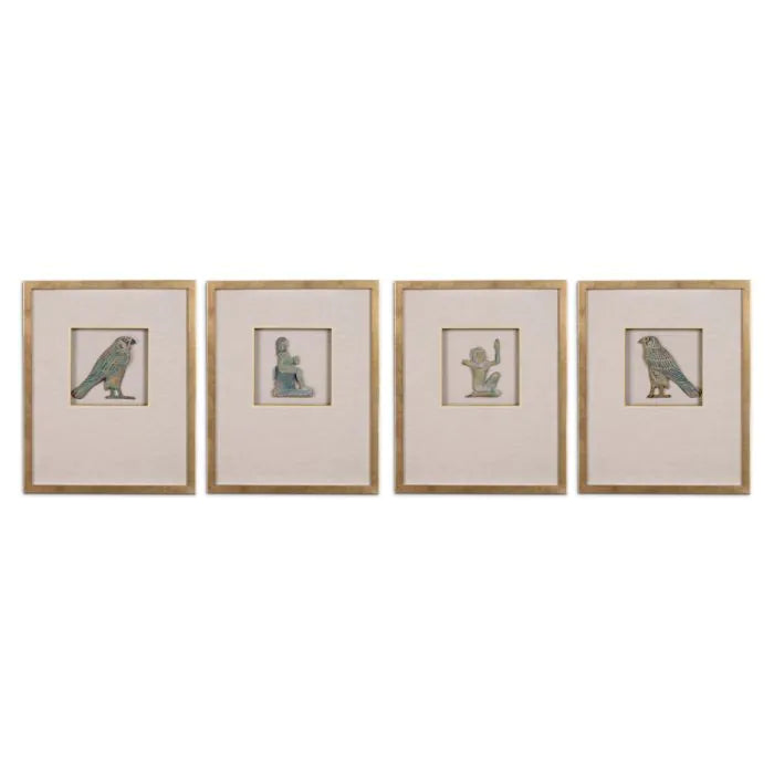 Wall Art Inlay Hermopolis set of 4