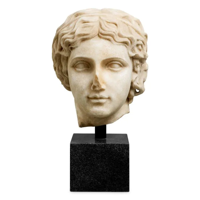 Bust of a youth marble